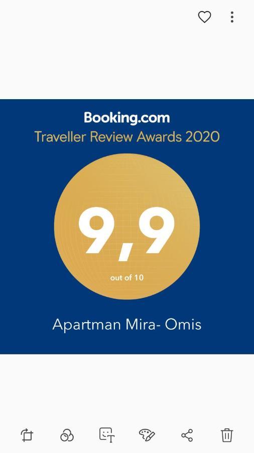 Apartman Mira- Omis Bagian luar foto